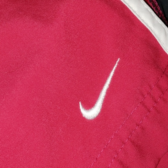 Nike running pants magenta with swoosh - Picture 2 of 5
